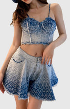 Load image into Gallery viewer, Denim Culottes Set
