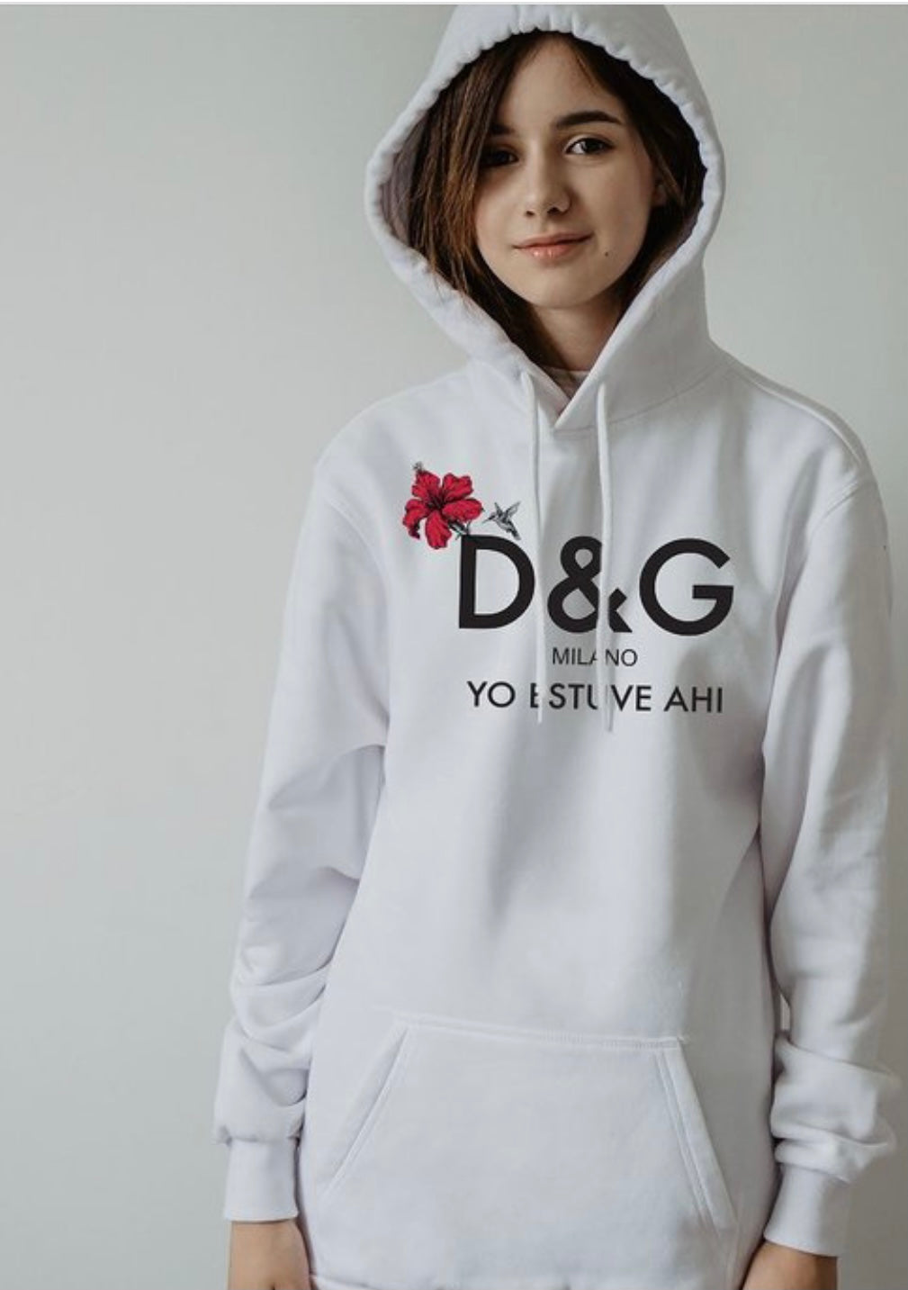 D&G Milano Hoodie (White)