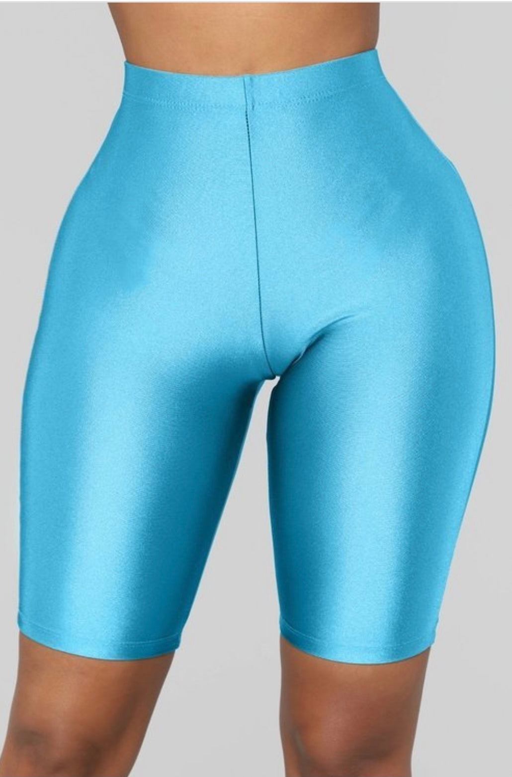 Biker Shorts (Aqua Blue)