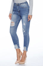 Load image into Gallery viewer, Distressed Stretch Denim
