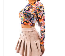 Load image into Gallery viewer, Sheer Butterfly Crop Top
