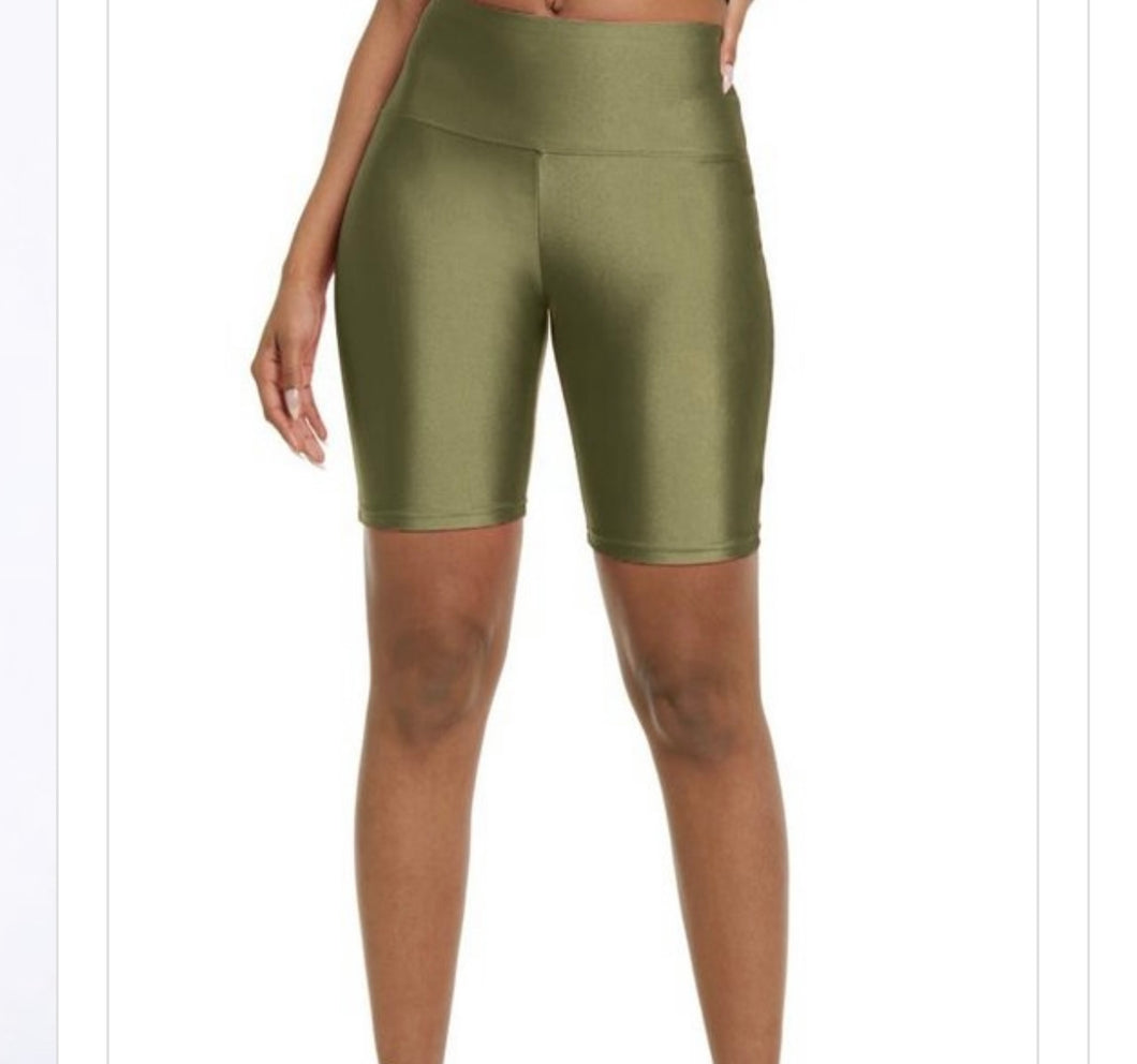 BIKER SHORTS (Olive)