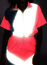 Load image into Gallery viewer, Two Piece Track Skirtset (Pink)
