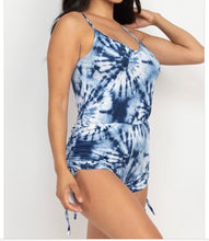 Load image into Gallery viewer, Tye-Dye Romper (Blue)
