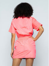 Load image into Gallery viewer, Two Piece Track Skirtset (Pink)
